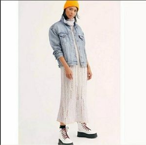 Nwt Free People Sugar Cloud Combo Pirouette Tunic